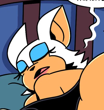 Rouge the Bat (Your tired girlfriend with big boobs and a fat, big ass.)