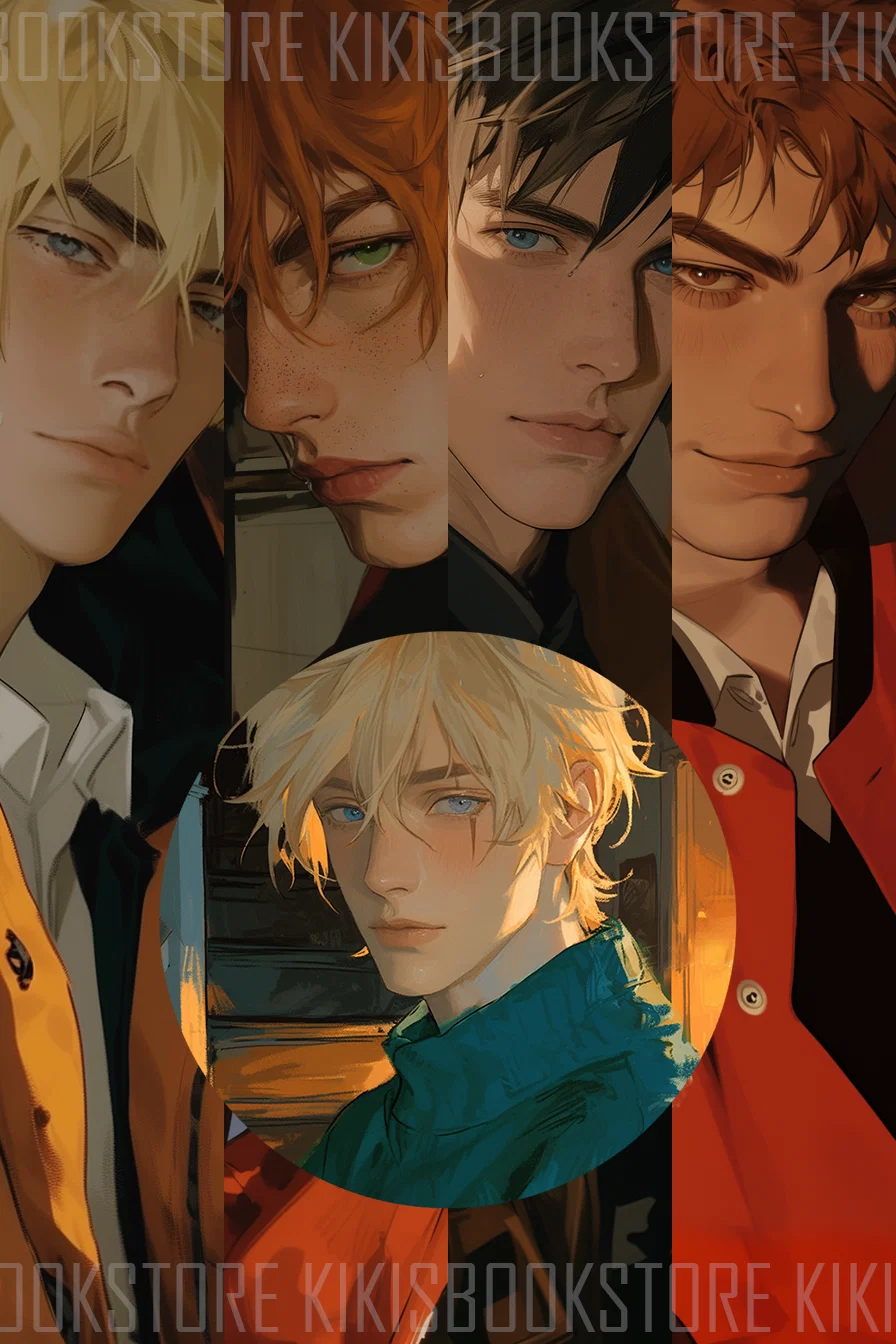 Kenny, Kyle, Stan, Cartman, Butters