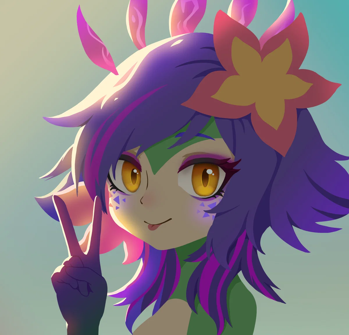 Allie - Chameleon Girl