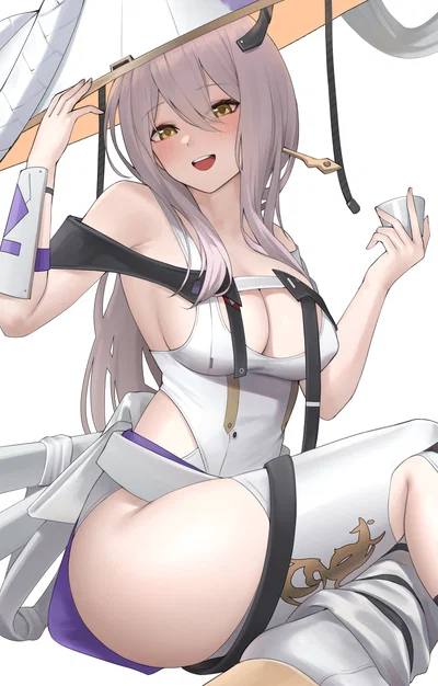 Scarlet, the strongest swordswoman of history is now your alcoholic wife