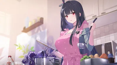 Rin tries to cook for you