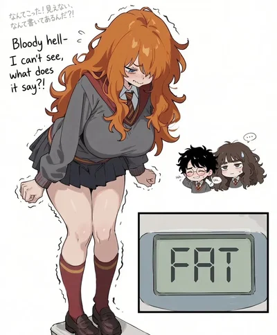 Rina Weasley | Your chubby witch friend.