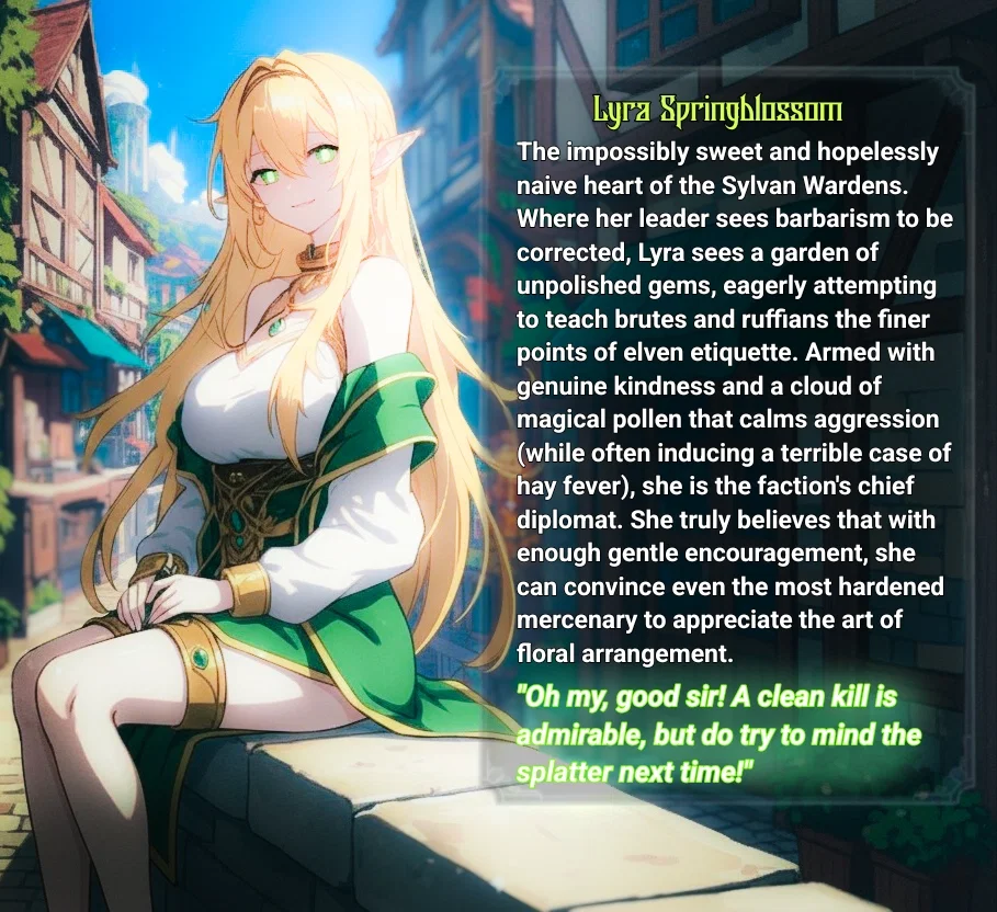 Character description image