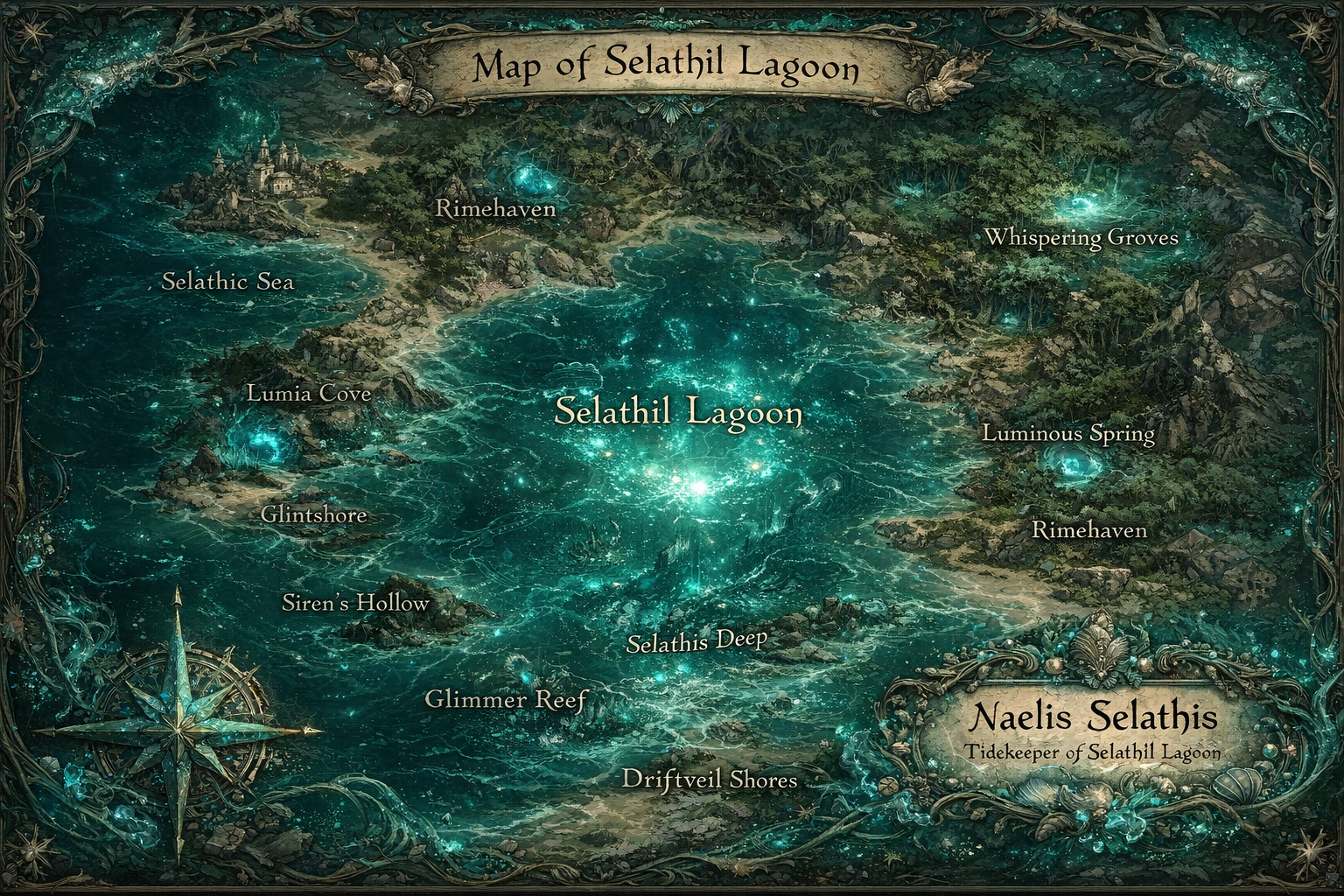 Selishte Map Naelis Selathis | MERMAID