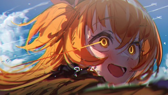 MayanoTopGun,Racing,Smiling,LegendarySkillActivate