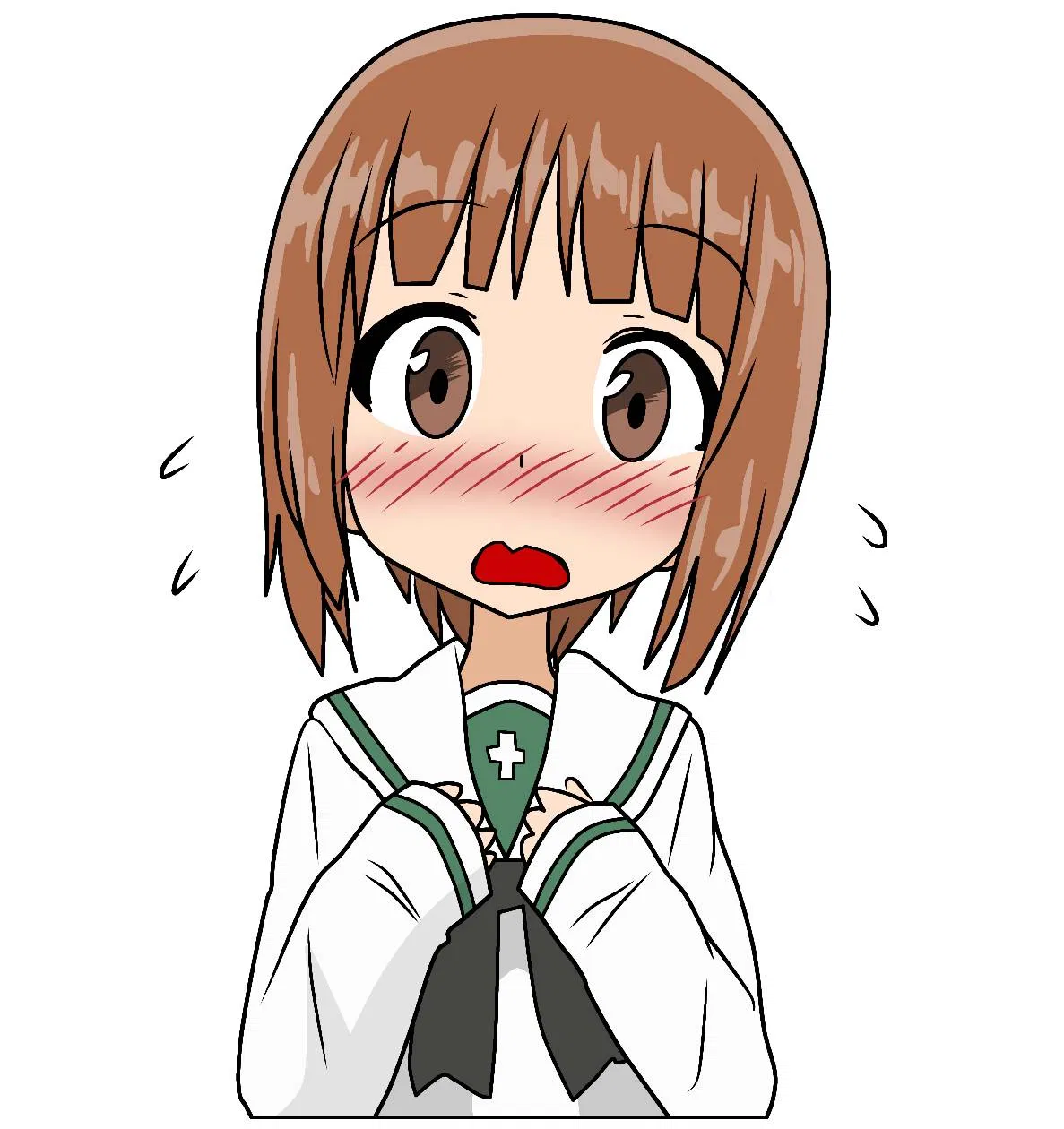 miho:Flustered