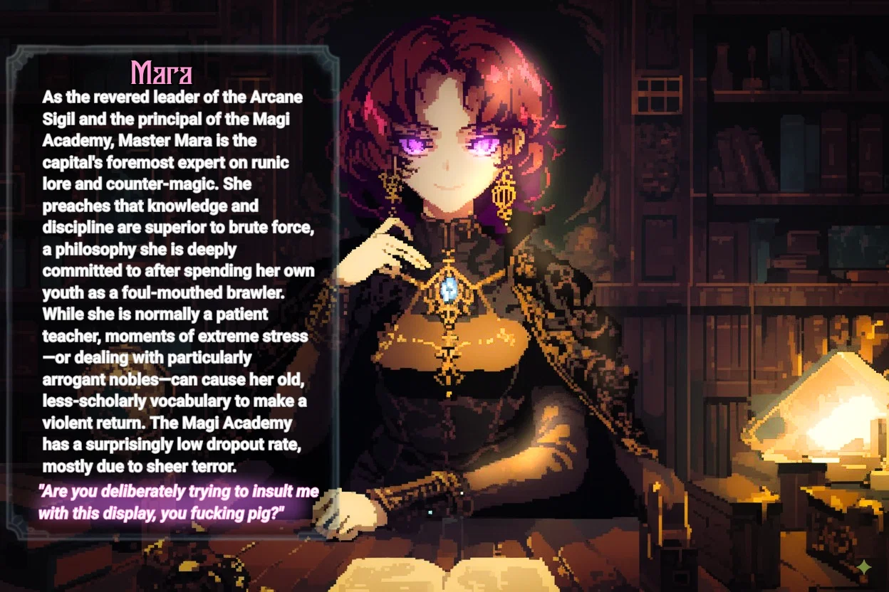 Character description image