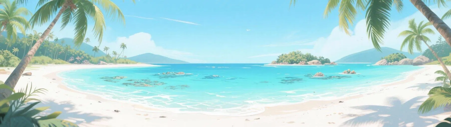 Tropical Island Background