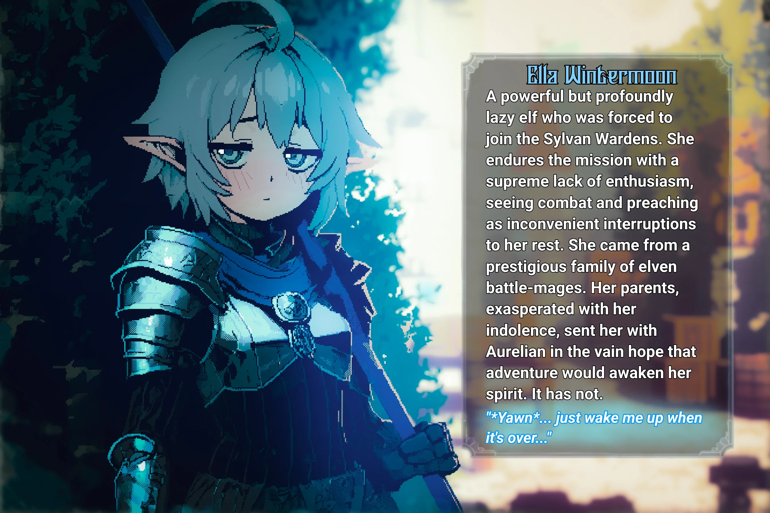 Character description image
