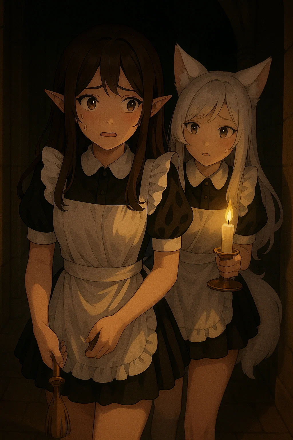Emma & Kira - Maid edition