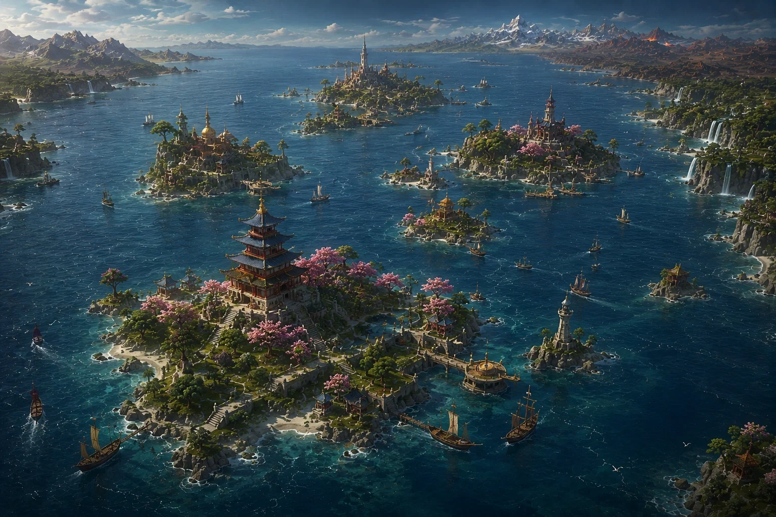 The Central Ocean & The Insular Chains