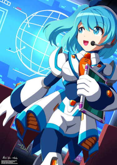 Rico Hunter R RiCO || Mega Man X Dive