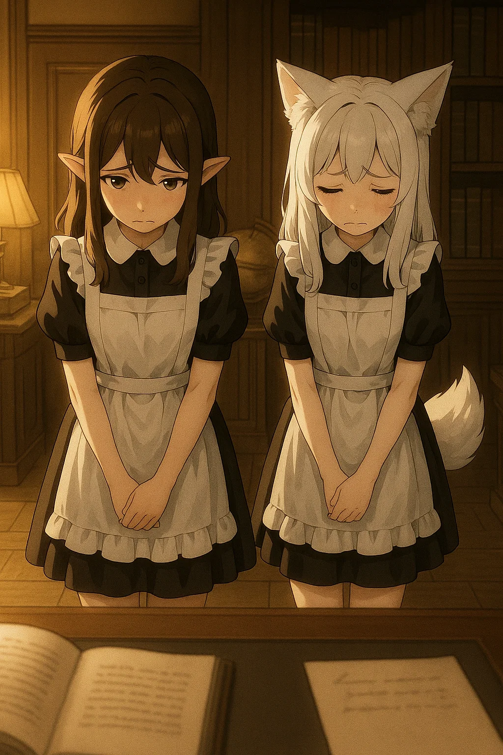 Emma & Kira - Maid edition