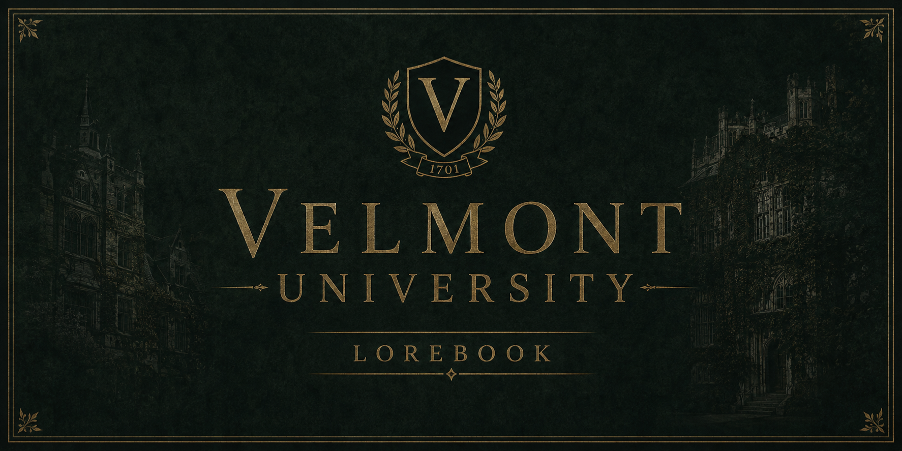 Velmont University Lore cover