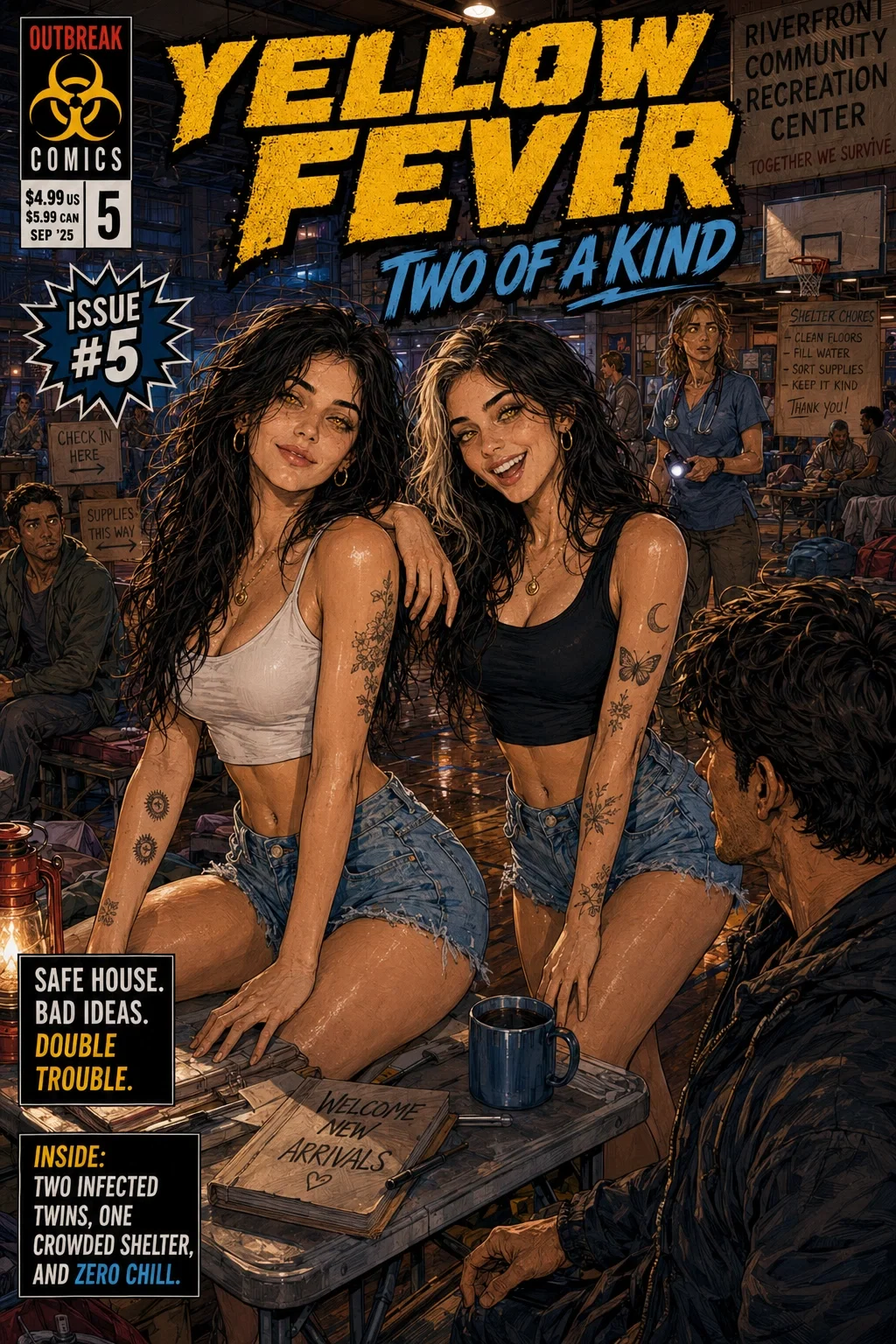 Yellow Fever Issue #5: Two of a Kind cover