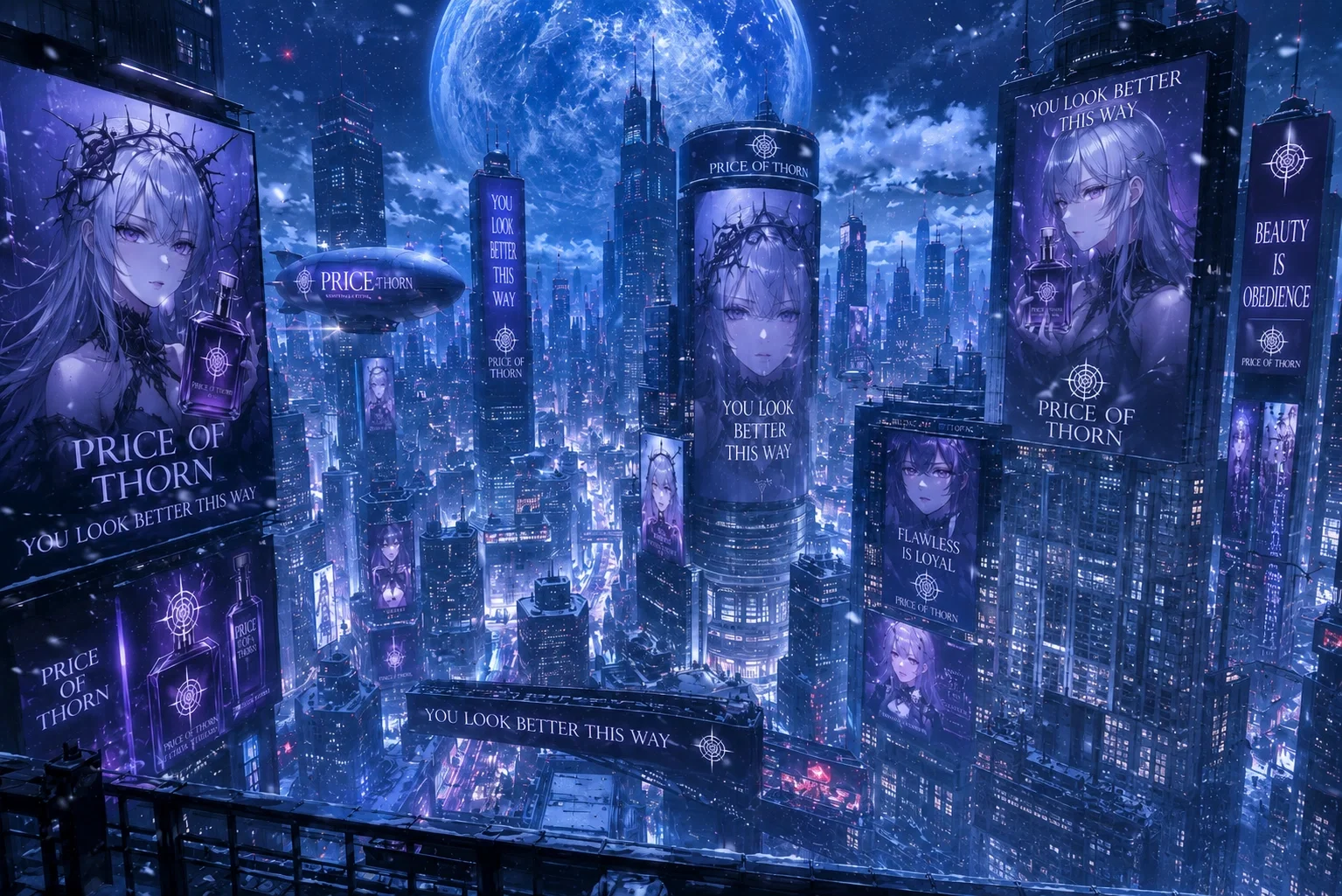 Tel'Thal Futuristic City-Scape