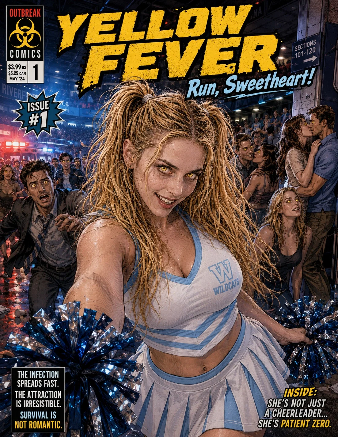 IMAGE GALLERY | Yellow Fever Comics cover